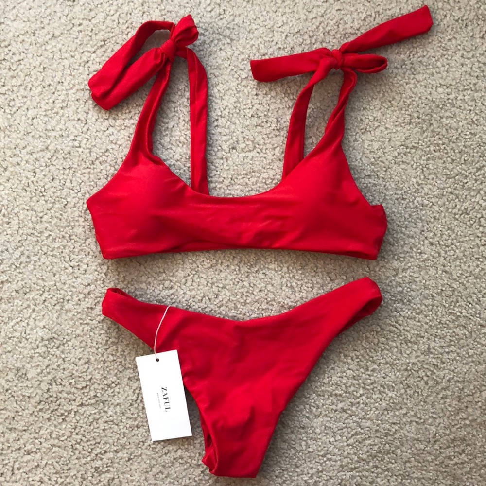 Zaful red bikini